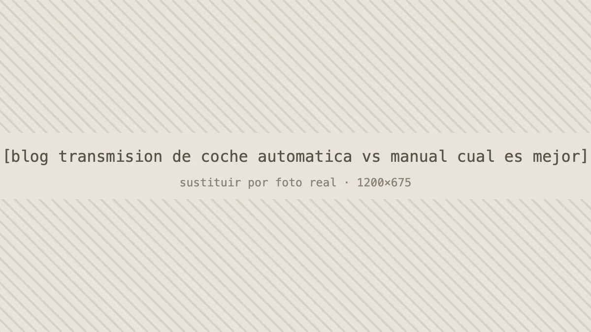 Palanca de cambios automática y manual comparadas sobre el banco de trabajo del taller
